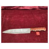 Custom Damascus Steel Chef Knife