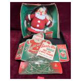 Vintage Santa-Glo Tree Top & Wall Plaque