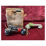 Vintage US Army Signal Corps EE8B Field Telephone
