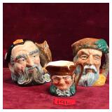 Antique Royal Doulton Character Mugs/Jugs
