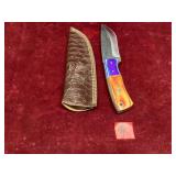 Custom Fixed Blade Rasp Steel Knife