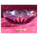 Italian Royal Crystal Rock Crystal Bowl