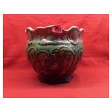 Vintage Weller Majolica Art Pottery Planter