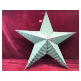 Primitive Style Metal Painted Star
