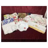 Vintage Assorted Handcrafted Linens and Textiles
