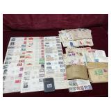 Vintage First Day Covers and Loose Stamp...