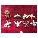 Vintage WWE Mattel Rumblers Figures
