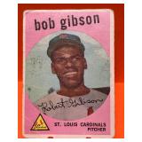 1959 Topps Bob Gibson Rookie Card #514