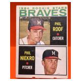 1964 Topps Phil Niekro Rookie Card #541
