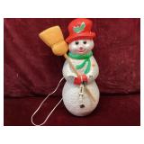 Union Products Lighted Snowman Blow Mold