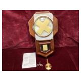 Vintage Coca-Cola Regulator Wall Clock