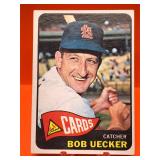 1965 Topps Bob Uecker Cardinals Baseball Card 519