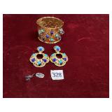 Joseph Mazer Vintage Costume Jewelry Set