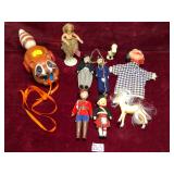 Various Vintage Dolls & Children Toys