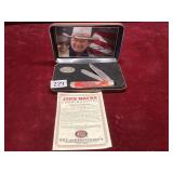 Case John Wayne Commemorative Trapper Knife.