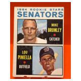 1964 Topps Lou Piniella Rookie Card #167