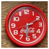 Vintage 1989 Coca-Cola Ridan Wall Clock