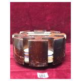 Vintage Poker Chip Carousel
