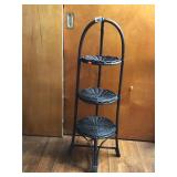 Vintage Wicker Pie Stand