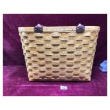 Longaberger Tote W/ Canvas Liner