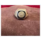 10K Gold 1957 Pottsville High School Ring