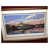 Watercolor-"Evening in St. Michaels"