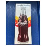 Vintage Coca-Cola Bottle Radio New in Box Set