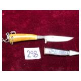 Vintage Othello Salingen Necklace Knife