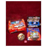 Vintage NASCAR Model Kit and Diecast Toy Lot
