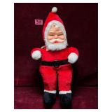 Vintage Broadway Toy Santa Claus Plush