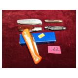 Vintage Folding Pocket Knife Lot of 5