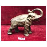 Antique Cast Iron Elephant Doorstop
