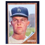 1962 Topps Don Drysdale LA Dodgers 340