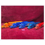 NASCAR Diecast Hauler Semi Truck 5 Piece Lot