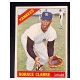 1966 Topps Horace Clarke New York Yankees 547