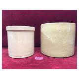 Vintage Robinson Ransbottom Stoneware Crocks