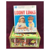 Vintage Loony Links And Log Builders Toy Sets