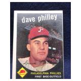 1959 Topps Dave Philley Philadelphia Phillies 92