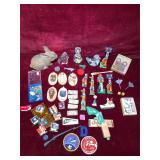 Vintage Toy Patch and Novelty Collectibles Lot