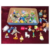 Assorted Vintage Fast Food and Character Toy Lot