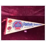 1981 Pro Football Hall of Fame Festival Pennant
