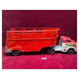 Vintage Wyandotte Pressed Steel Stock Semi Truck