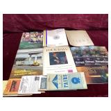 Vintage Ephemera Books and Travel Pamphlets Lot