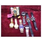 Vintage Wristwatch Collection Lot of 8