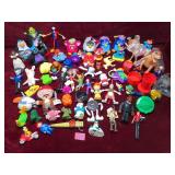 Assorted Vintage Fast Food and Character Toy...