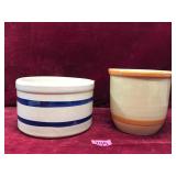 Roseville Ohio Pottery Stoneware Crocks