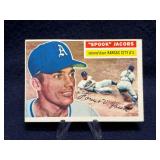 1956 Topps Spook Jacobs Baseball Card 151