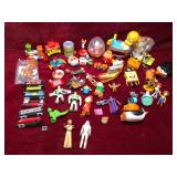 Vintage Fast Food and Pop Culture Toy Lot