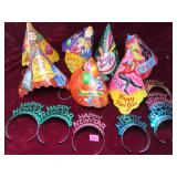 Vintage New Year Party Hats And Headbands