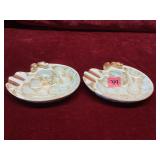 Vintage Delfts Holland Ceramic Clog Ashtrays